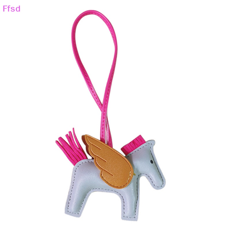 {Ffsd} Móc Treo Chìa Khóa Bằng Da PU Hình Ngựa Nhiều Màu Trang Trí Túi Xách Nữ * Bán Chạy