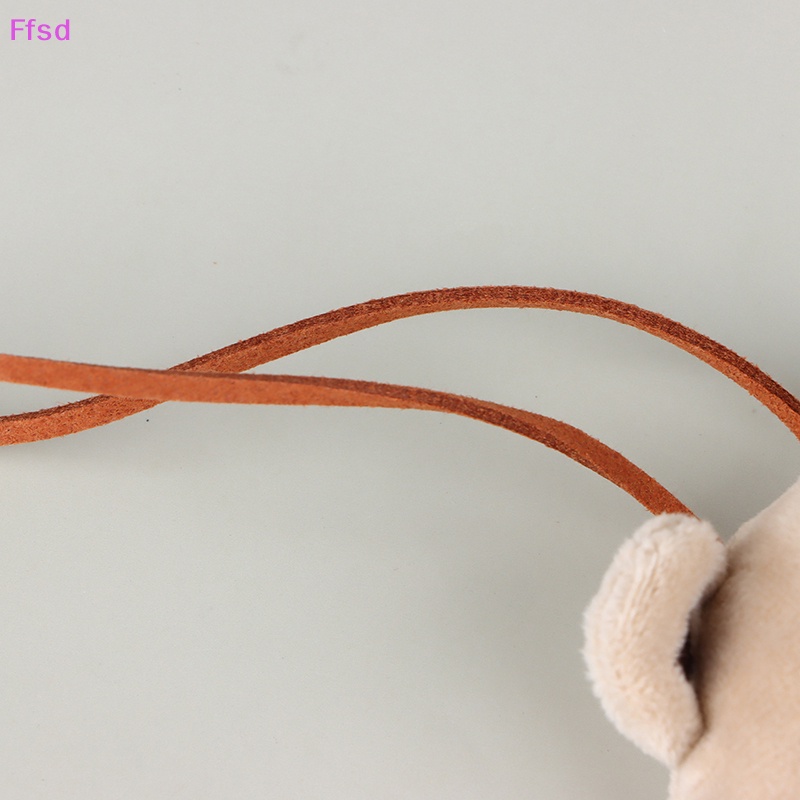 {Ffsd} Móc Khóa Nhỏ Thêu Tên Trang Trí Túi Xách Thời Trang Tinh Tế Hình Chú Gấu Dễ Thương