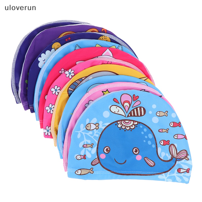 Mũ Bơi Họa Tiết Hoạt Hình Dành Cho Bé 2-5 Tuổi