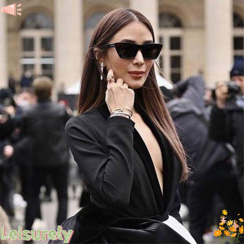 LEILY Kính Mát Gọng Vuông Chống Tia UV400 Thời Trang