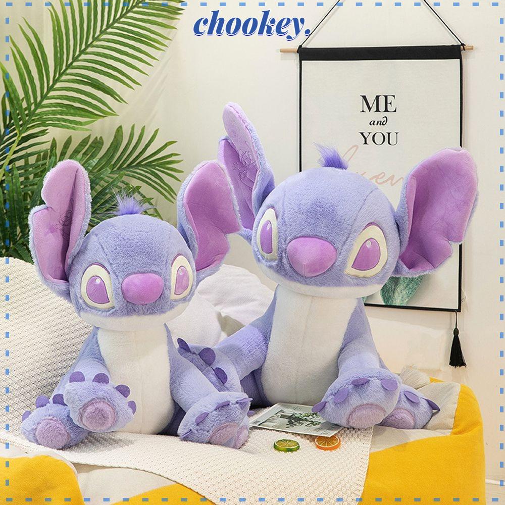 CHOOKEY Gối Nhồi Bông Mềm Mại Hình Stitch Đáng Yêu Trang Trí Phòng Bé