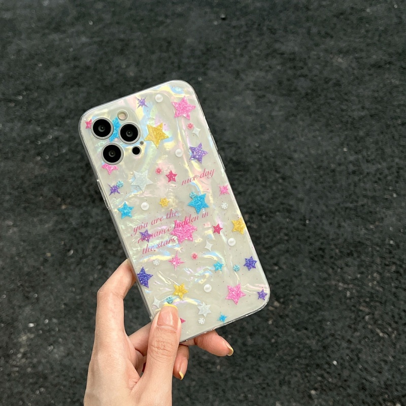 Ốp Điện Thoại Silicone Mềm Trong Suốt Chống Sốc Chống Rơi In Họa Tiết Cho iPhone 14 13 12 11 Pro Max 14 Plus