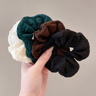 Dây Cột Tóc Cao Su Bản Lớn Đơn Giản