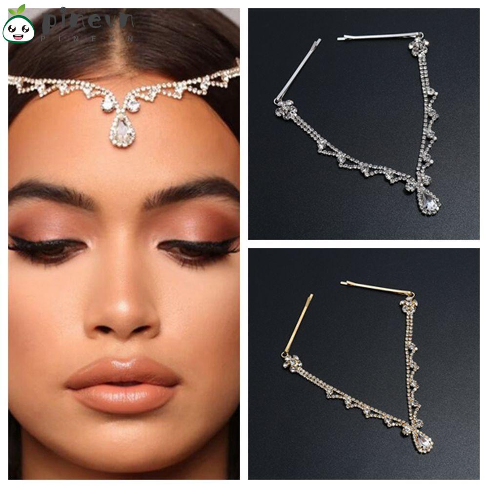 PINEVN Toàn Bộ Băng Đô Đính Đá Phong Cách Bohemian Dành Cho Cô Dâu