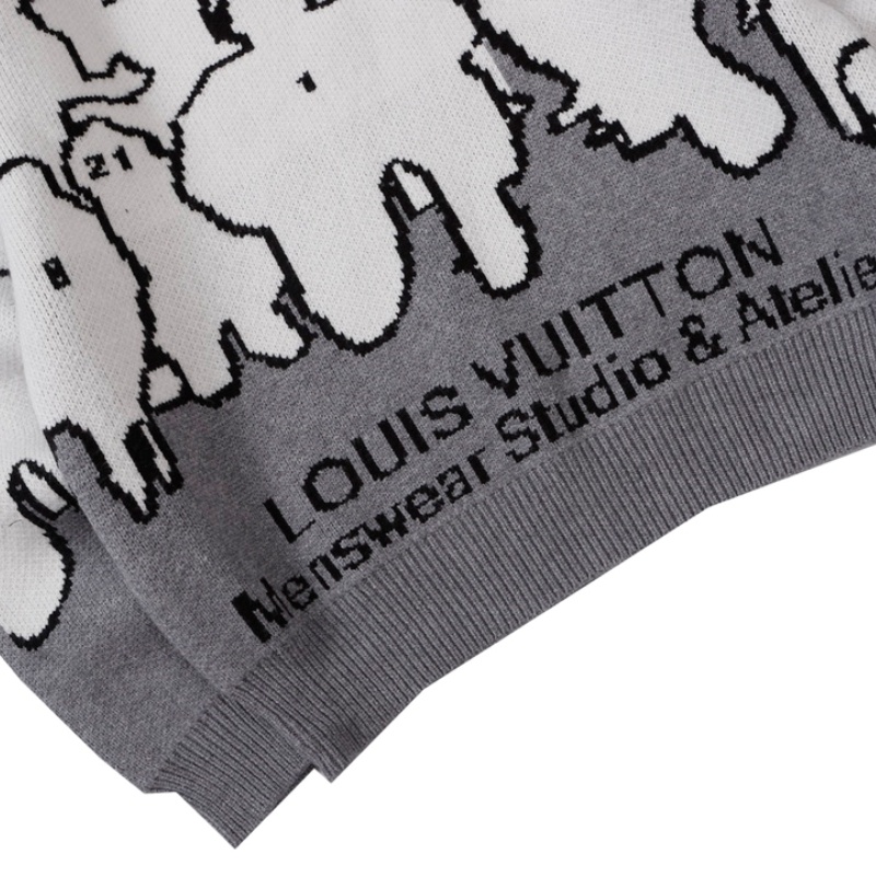 Áo Sweater Cổ Tròn Họa Tiết Jacquard Thời Trang L333V-Stu-Stu-dio - Jac-qu-Ad Ol67R