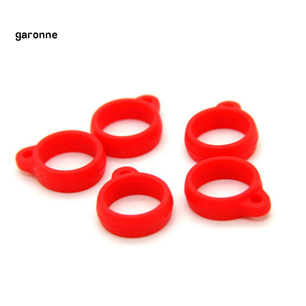 Set 10 Vòng Silicon Co Giãn Bảo Vệ Dây Đeo Chống Thất Lạc Cho E-Cigarette