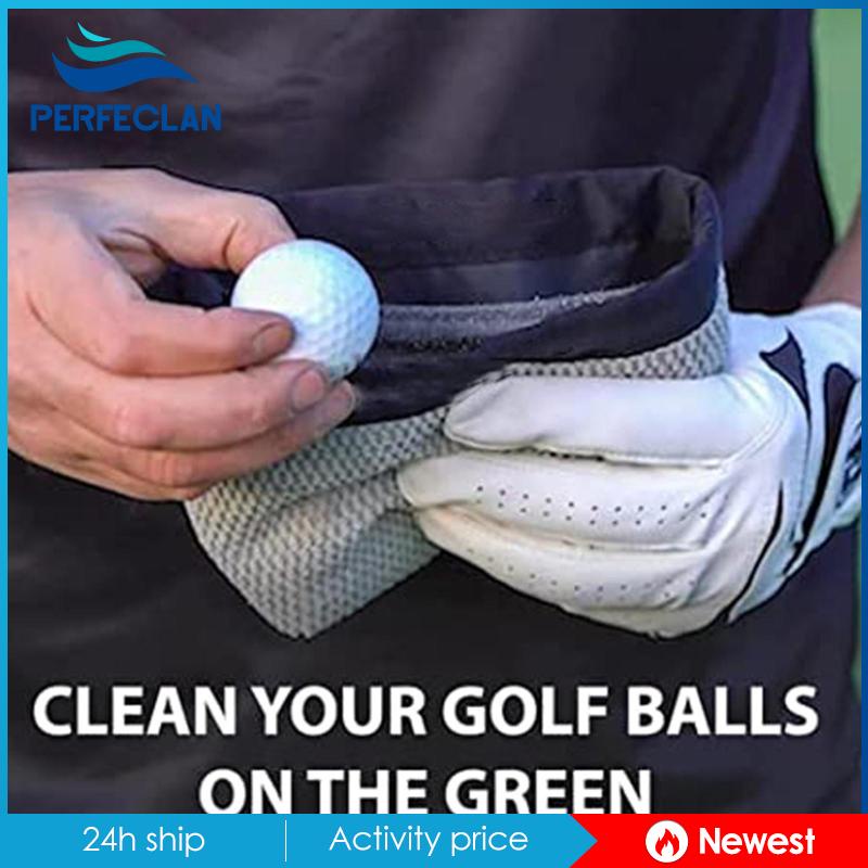 Túi Nhỏ Đựng Dụng Cụ Vệ Sinh Bóng Golf Tiện Lợi