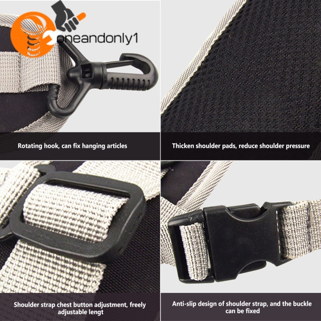 Dây Đeo Balo Chống Trượt Chống Thấm Nước Tùy Chỉnh Kích Thước Tiện Dụng