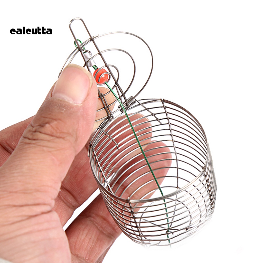 Lồng Đựng Mồi Câu Cá Bằng Thép Không Gỉ Chống Mòn Có Thể Tái Sử Dụng