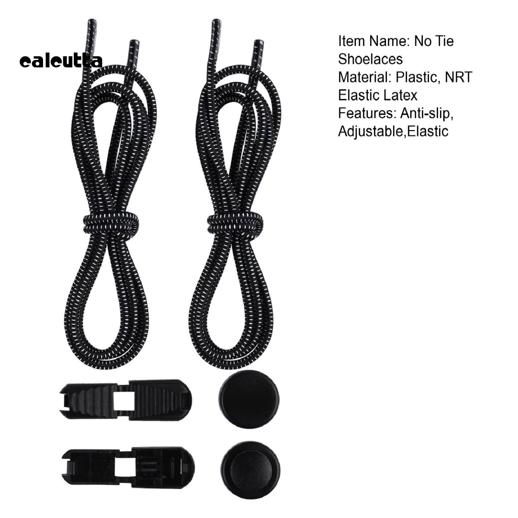 1 Bộ Dây Giày Thể Thao Không Cần Buộc Co Giãn Nhiều Màu Sắc Có Thể Điều Chỉnh Dành Cho Trẻ Em Và Người Lớn