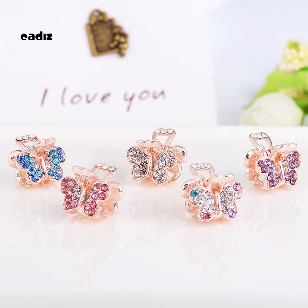 Kẹp Càng Cua Mini Hình Bướm Dễ Thương Cho Nữ