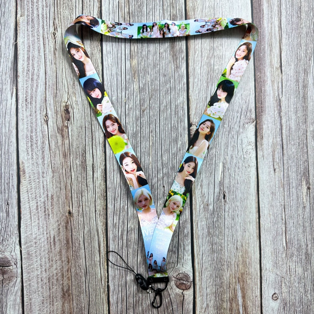 Twice Album READY TO BE IVE ID Hanging Neck Sling Lanyard