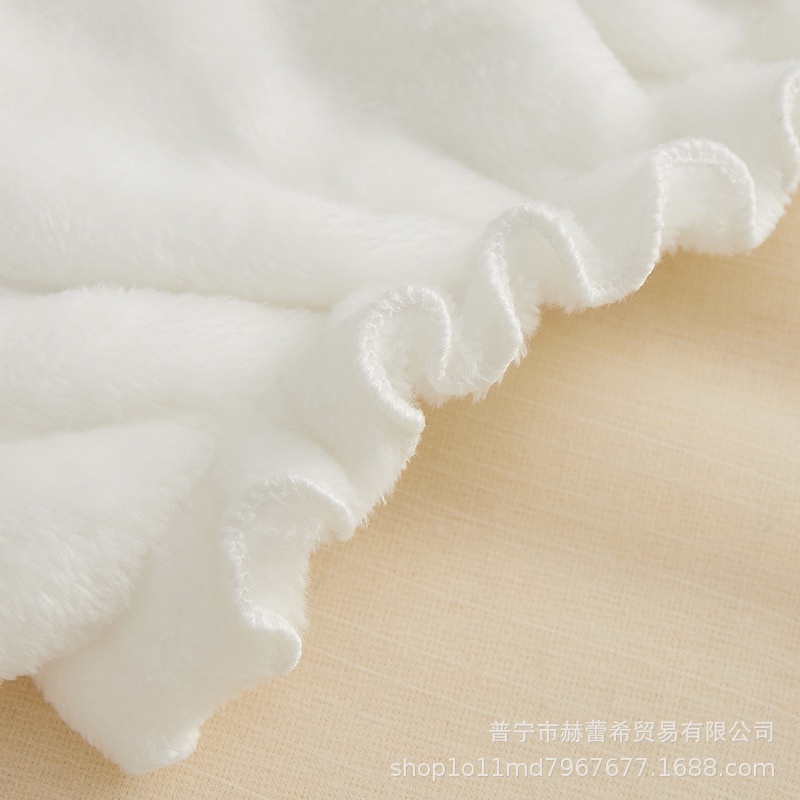 Bộ Đồ Ngủ Hai Dây Vải Flannel In Hình Thỏ Dễ Thương Thời Trang Mùa Hè Cho Bạn Gái