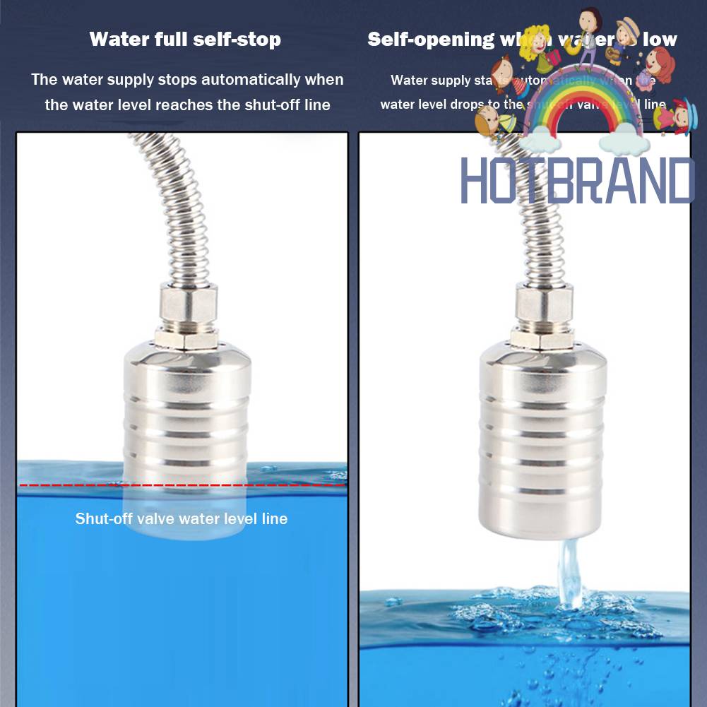 Van Điều Khiển Mức Nước Bể Cá Tự Động Bằng Thép Không Gỉ