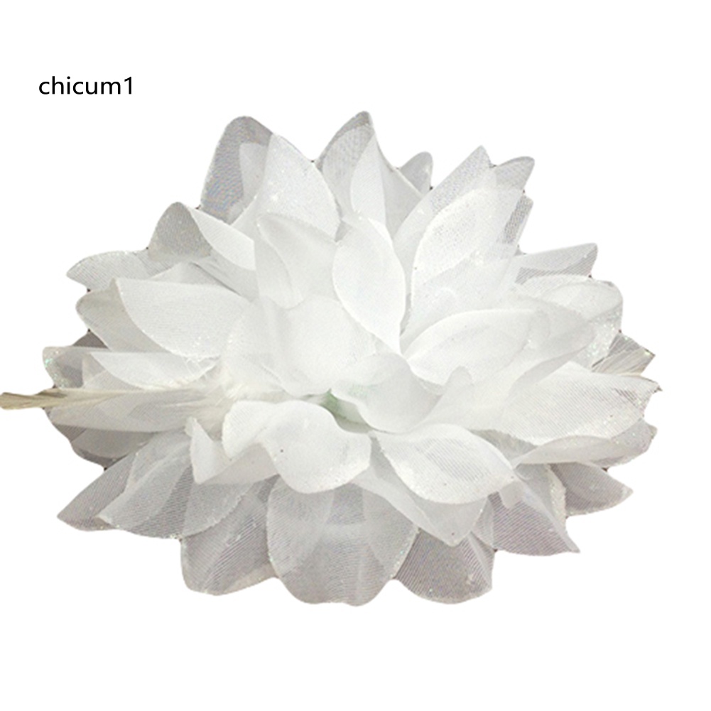 Vòng Hoa Cài Tóc Co Giãn Cho Cô Dâu