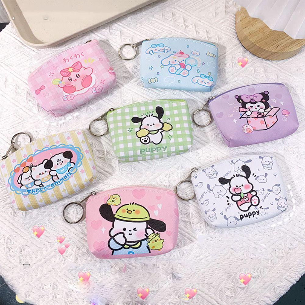 BLISS Ví Đựng Tai Nghe / Tiền Xu Mini Có Khóa Kéo Tiện Dụng Cho Học Sinh