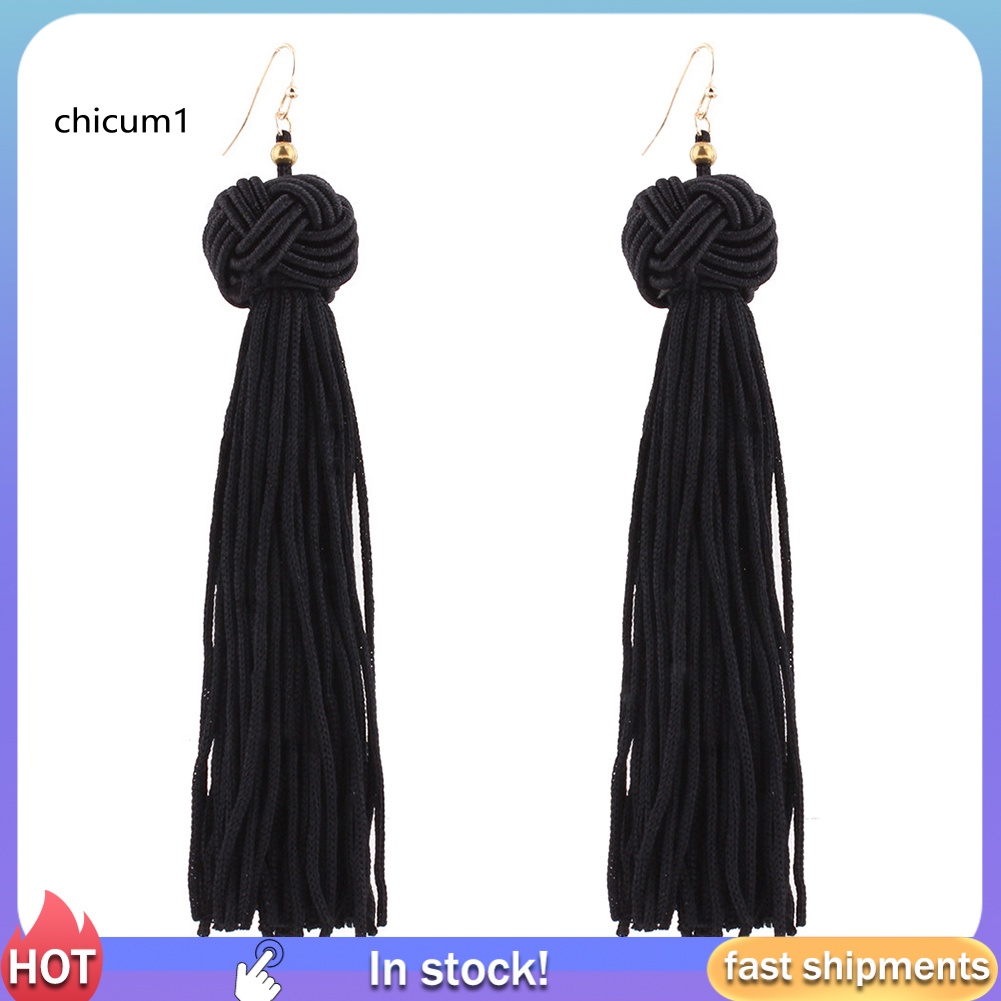 Khuyên Tai Nữ Trang Dáng Dài Phong Cách Bohemian