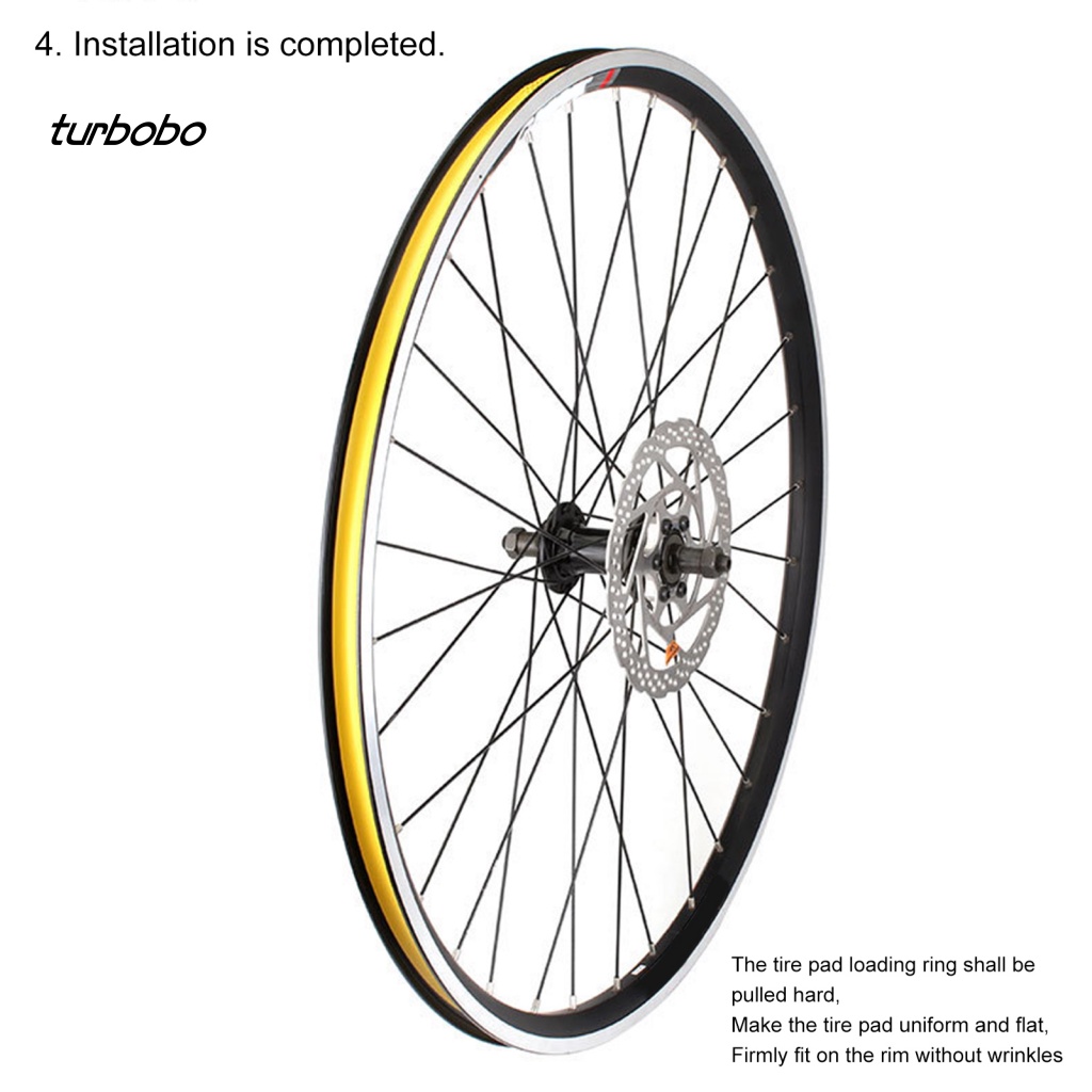 Set 2 Miếng Lót Lốp Xe Đạp Bằng PVC Dày Dặn Mềm Mại Co Giãn Chống Đâm Thủng