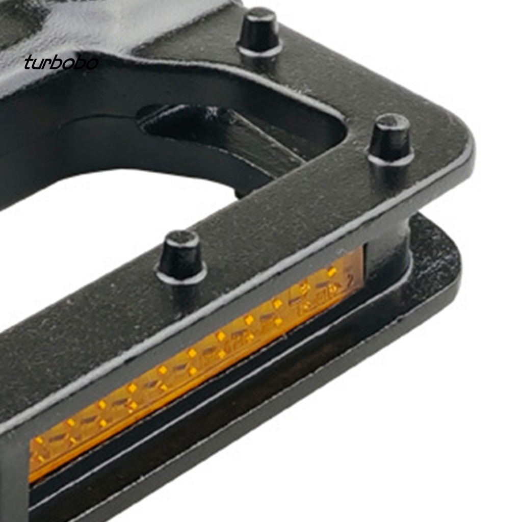 1 Cặp Pê Đan Trái / Phải Bằng Hợp Kim Nhôm Phản Quang Chống Trượt Cho Xe Đạp