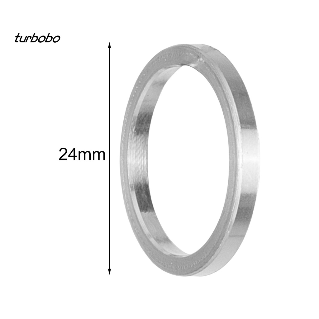 Bobo Vòng Đệm 1 / 2 / 3mm Bằng Hợp Kim CNC Độ Cứng Cao Chống Mài Mòn Điều Chỉnh Được Cho Xe Đạp