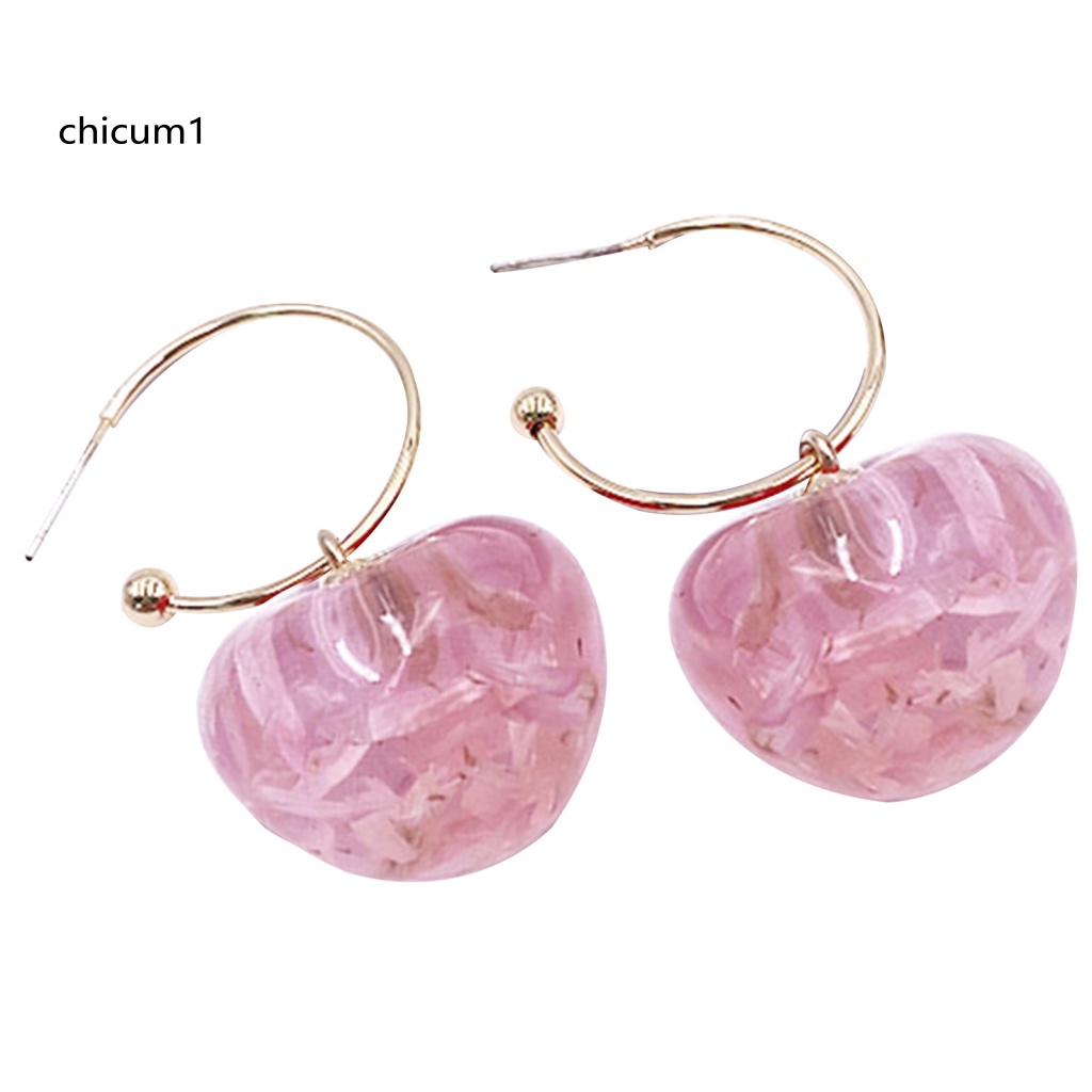 1 Cặp Bông Tai Hình Trái Cherry Ngọt Ngào Dành Cho Nữ