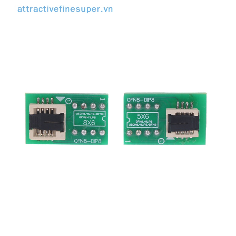 Linh Kiện Điện Tử AFS DFN8 WSON8 MLF8 MLP8 QFN8 Sang DIP8 6 * 5mm 6 * 8 IC Cho CH341A TL866ii Plus RT809H / F T48 T56 EZP2023