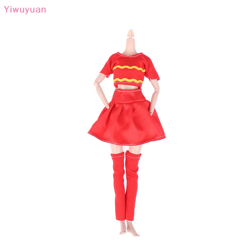 1 Bộ Đồ Đá Banh Tay Ngắn Cho Búp Bê Yiwuyuan > 1Set Mới