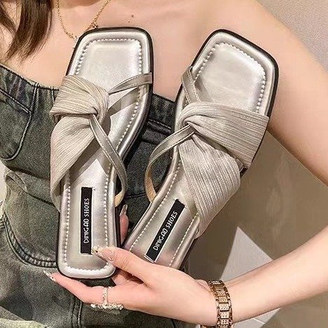 Dép Sandal Đế Mềm Bằng Da PU Thời Trang Mùa Hè Thoải Mái