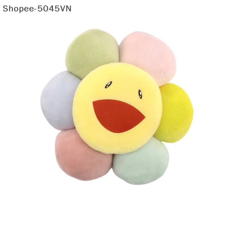 1 Huy Hiệu Cài Áo Hình Hoa Hướng Dương Hoạt Hình Bằng Bông Dễ Thương