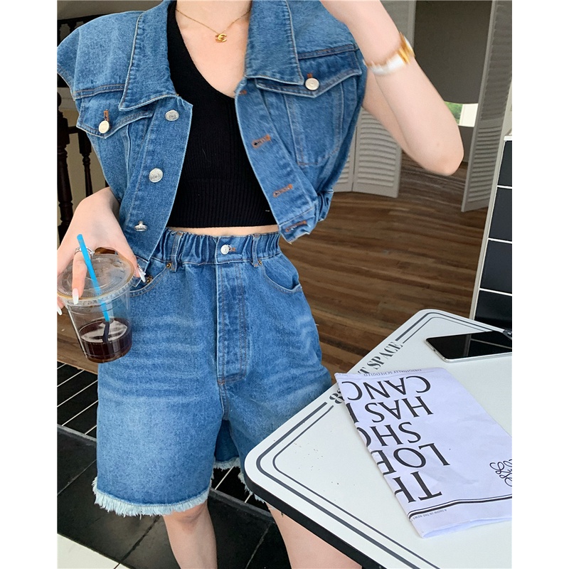 Áo Thun Sát Nách Dáng Rộng Phối Túi Cá Tính Trẻ Trung