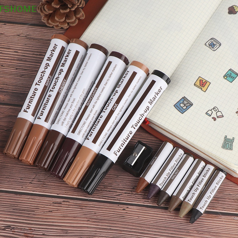 Set 13 Bút Sáp Màu Sửa Chữa Đồ Nội Thất Gỗ Tiện Dụng