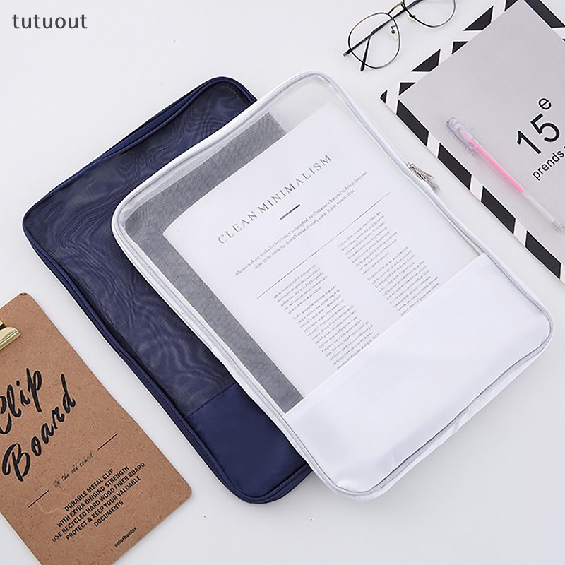 Túi Đựng Tài Liệu Trong Suốt Có Khóa Kéo Tiện Dụng