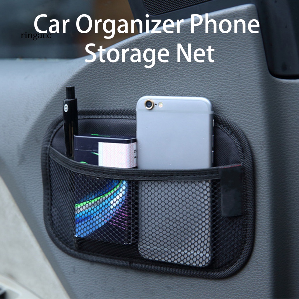 Rga Túi Lưới Đựng Đồ Bằng Vải Oxford Đa Năng Thông Dụng Có Thể Tái Sử Dụng Cho Xe Hơi