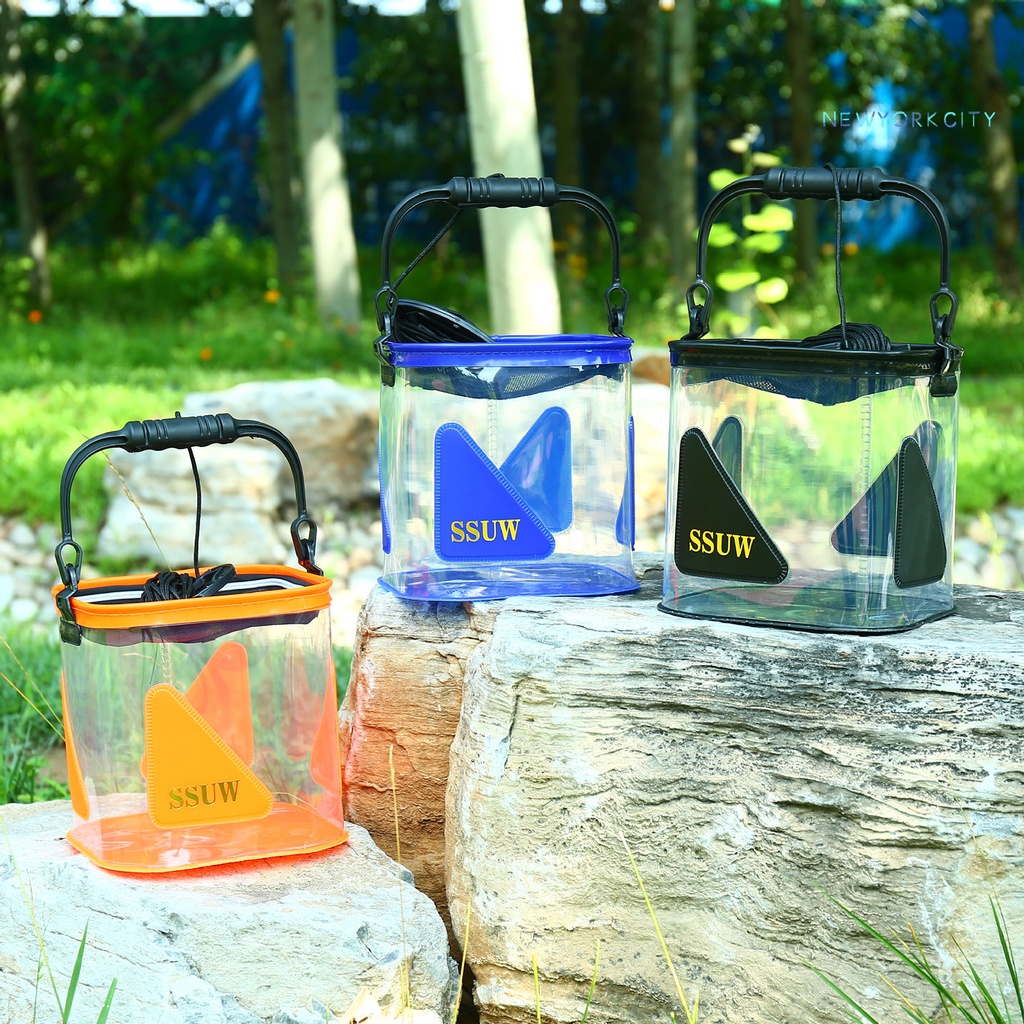 Thùng Đựng Cá Bằng Nhựa EVA Thiết Kế Gấp Gọn Tiện Lợi Dành Cho Hoạt Động Ngoài Trời