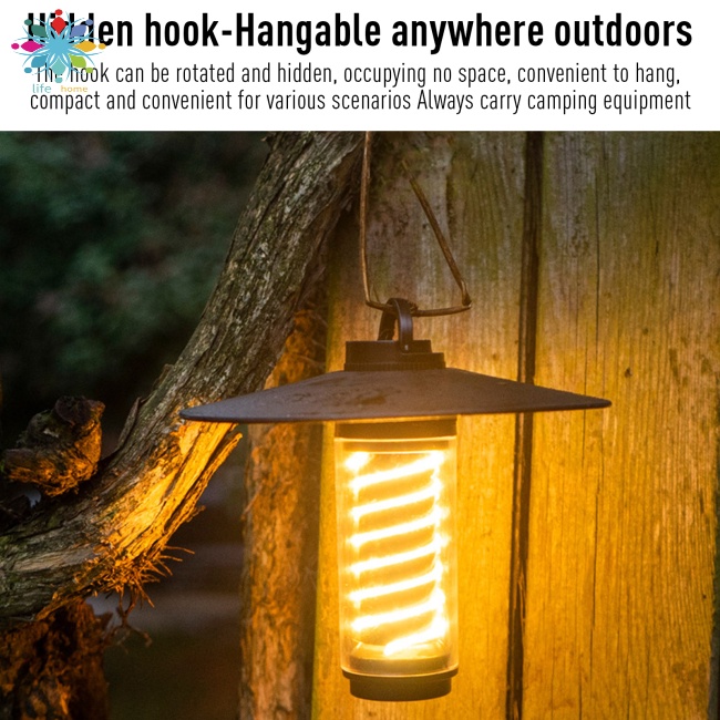 Đèn Pin Cầm Tay Có Giá Đỡ Ba Chân Dùng Khi Đi Cắm Trại