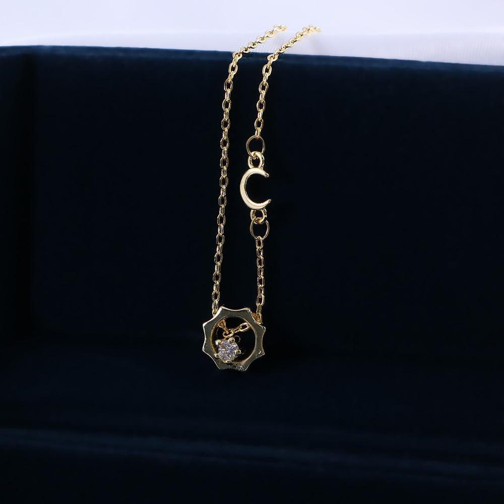 ANEMONE Vòng cổ Bằng Đồng Phong Cách Hip Hop Hàn Quốc Cá Tính Cho Nữ