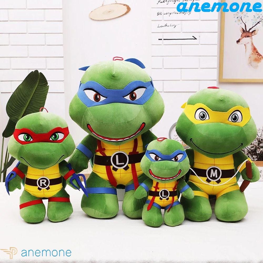ANEMONE Đồ chơi nhồi bông Hình Nhân Vật Hoạt Hình Ninja Rùa Raffaele Mềm Mại Dễ Thương Cho Bé