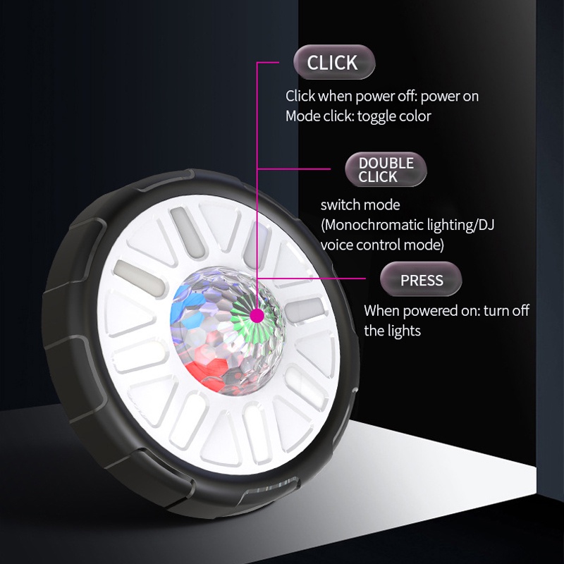 Mới Đèn LED Đọc Sách 5V Đa Năng Nhiều Màu Sắc Dành Cho Ô Tô
