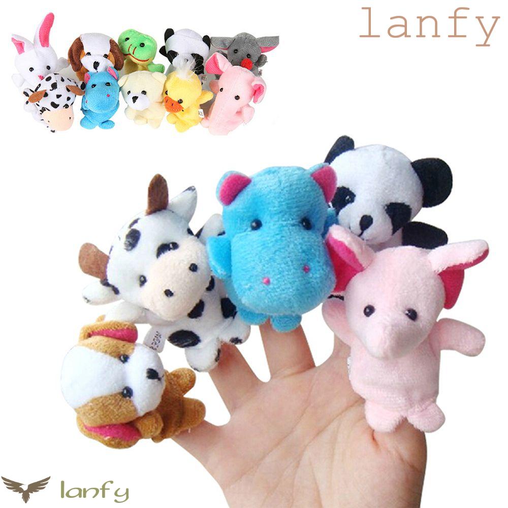 LANFY Set 10 Rối Bông Đeo Ngón Tay Dễ Thương Cho Bé