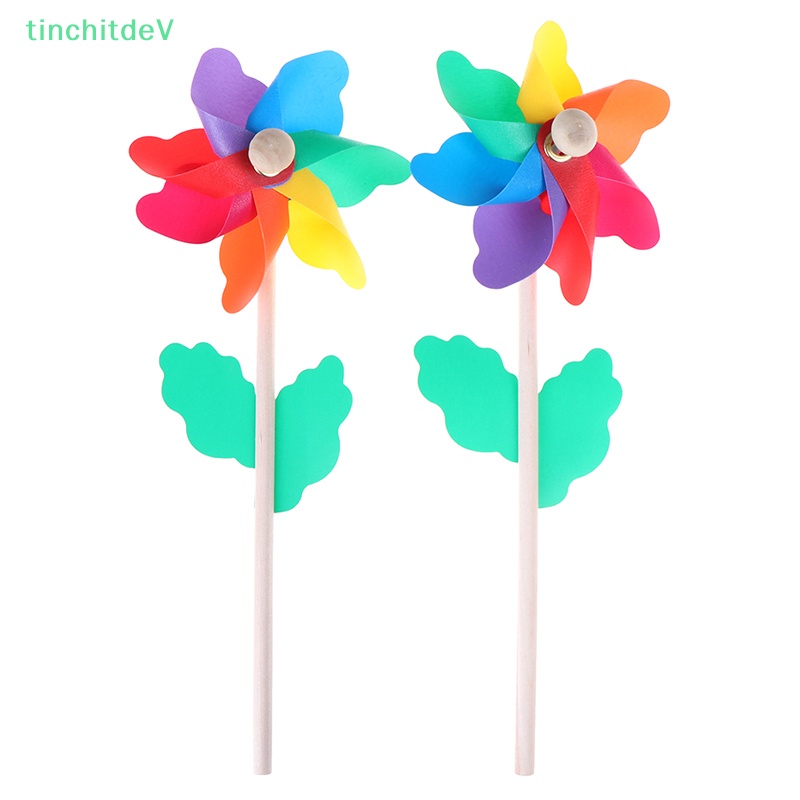 [TinchitdeV] Chong Chóng Gió 7 Lá Nhiều Màu Sắc Cho Bé [Mới]