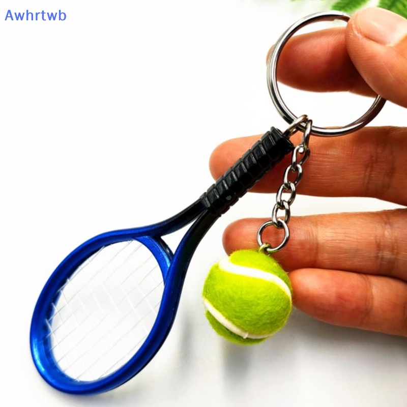 Móc Khóa Hình Vợt Tennis Mini Dễ Thương Mới