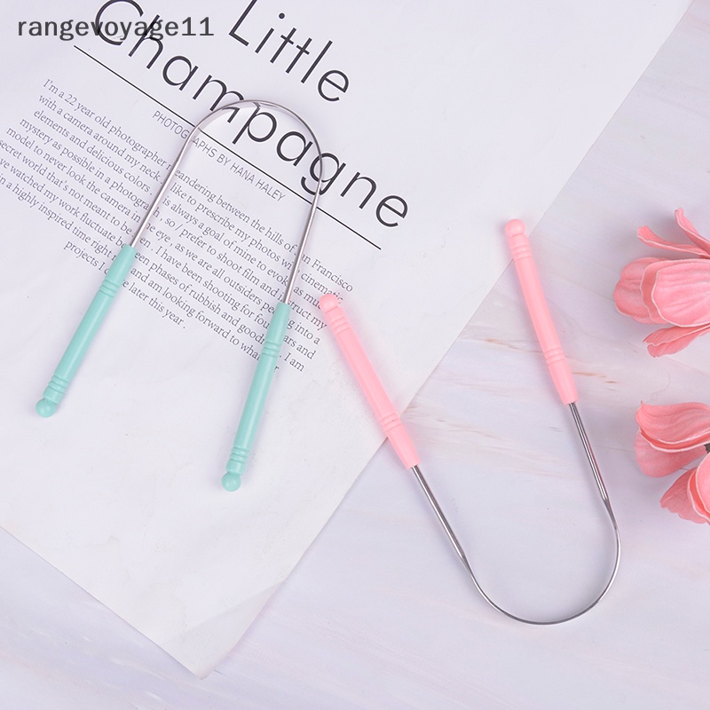 Dụng Cụ Nạo Làm Sạch Lưỡi Bằng Thép Không Gỉ Chăm Sóc Sức Khỏe