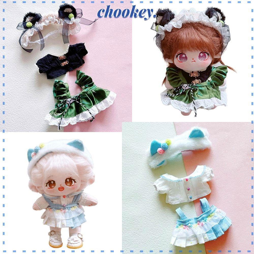 CHOOKEY Băng Đô Cài Tóc Dễ Thương Chất Lượng Cao Cho Búp Bê