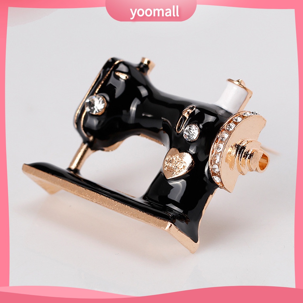 Ghim Cài Áo Hình Máy May Tinh Tế Thời Trang Cho Nữ