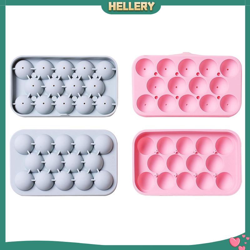 2Pcs Freezers Ice Tray Kitchen Gadget Stackable Easy Release Sphere Ice Maker for Candy Chilling Tea Drinks Coffee Beverage