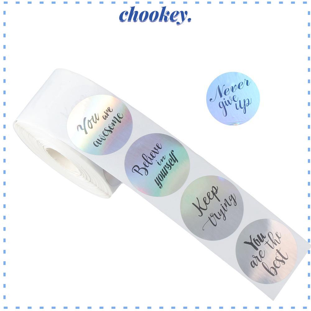 CHOOKEY Bộ 600 Miếng Dán Hình Tròn Trang Trí Điện Thoại