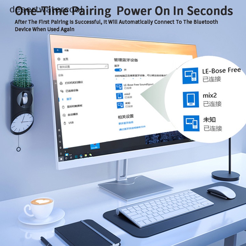 Usb Bluetooth 5.0 Nhận Tín Hiệu Không Dây Cho PC Windows Martijn