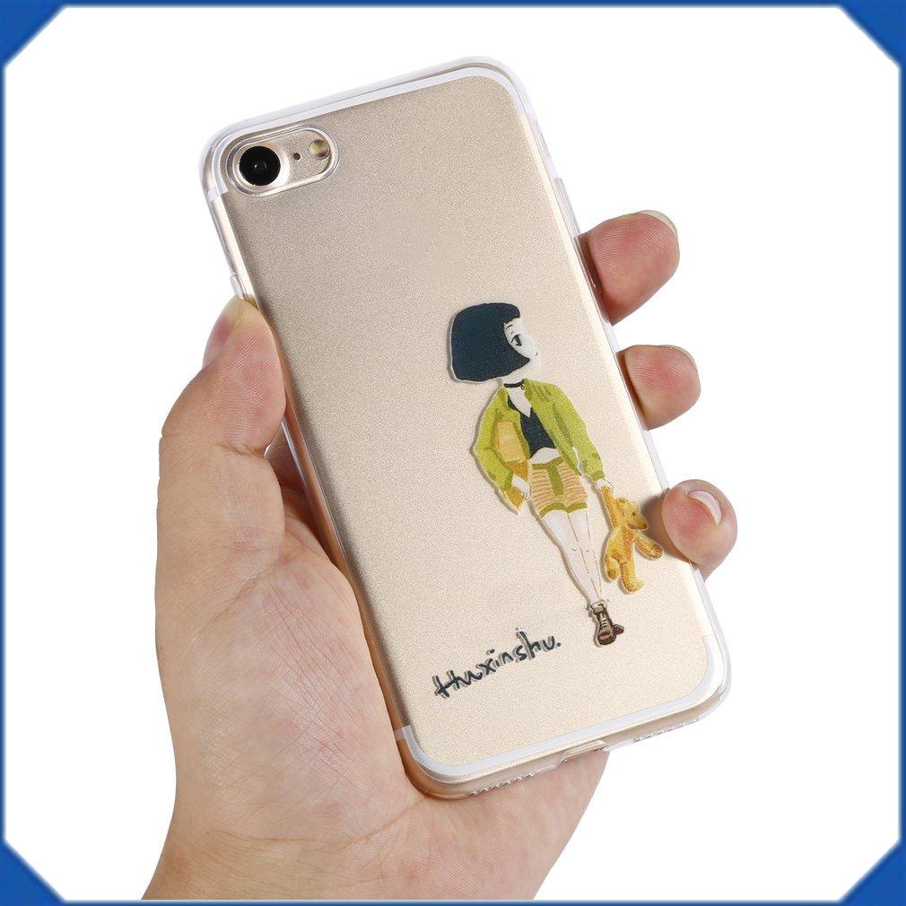 Girl Pattern Soft Lightweight Protective Cover Shell for IPHONE7/ IPHONE7P