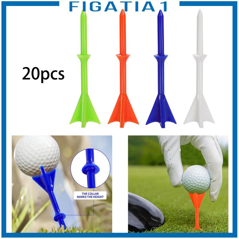 Bộ 20 Giá Đỡ Bóng Golf Siêu Bền Giúp Giảm Ma Sát Tiện Dụng