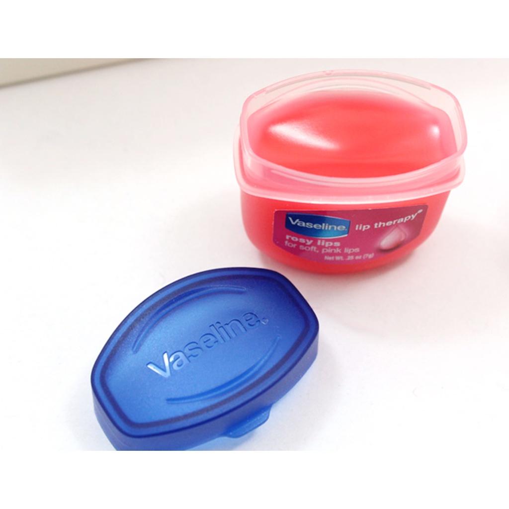 Sáp Dưỡng Môi Vaseline Lip Therapy Rosy Lips 7g Giúp Môi Hồng Mềm Mại